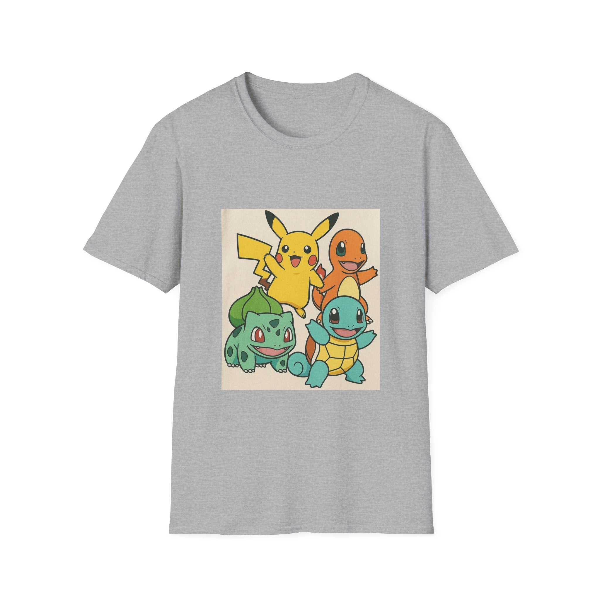 Colorful Play Graphic T-Shirt, Cute Casual Tee, Gamer Gift, Birthday Present, Unisex Style, Cartoon Apparel