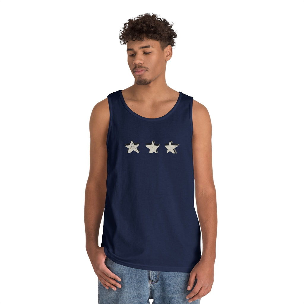 3 Star Heavy Cotton Tank Top
