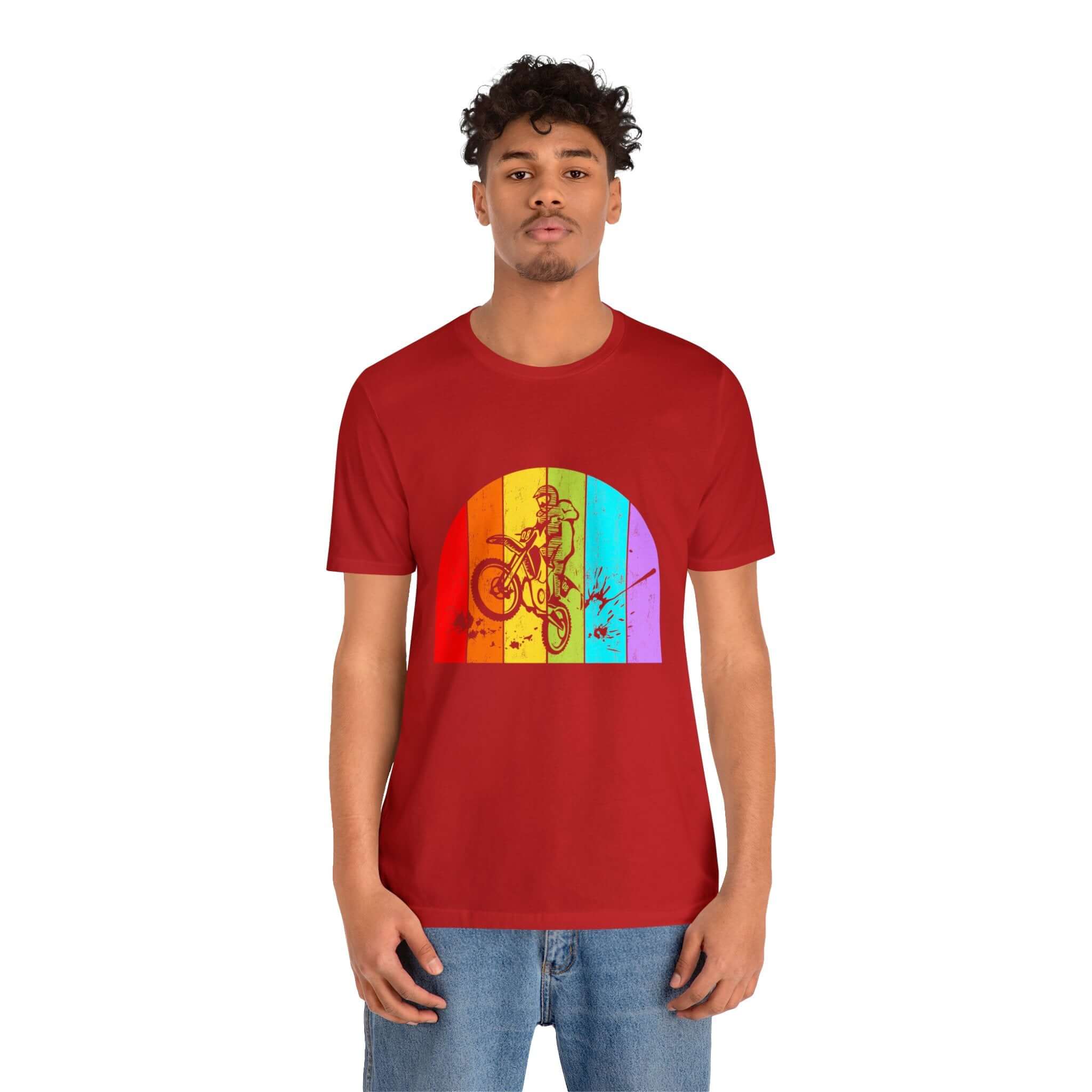 Motocross Biker Unisex Tee - RC’nSONS