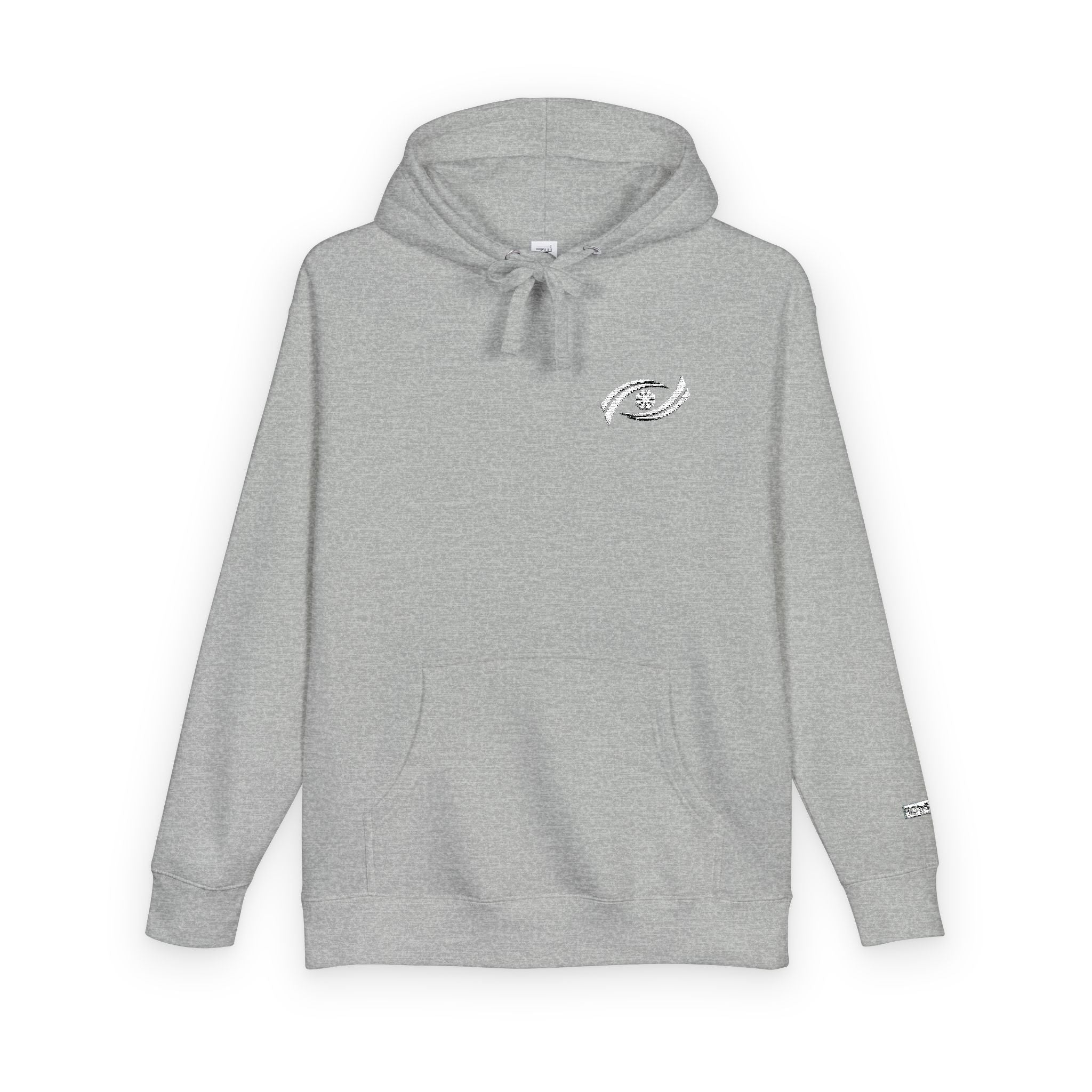 Cozy Unisex Fleece Hoodie with Artistic Design, Casual Wear, Gift for Him/Her, Fall Fashion, Everyday Comfort Printify