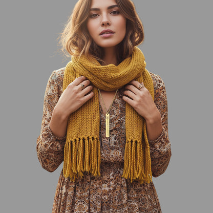 Necklace - Kindness is a Super Power - Engraving Printify