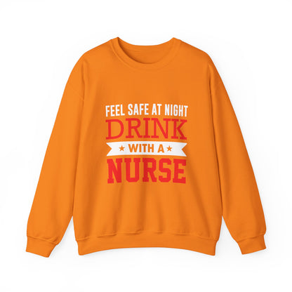 Feel Safe At Night Drink Unisex Sweatshirt