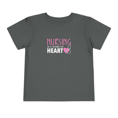 Nursing Is A Way Of Heart Toddler Tee