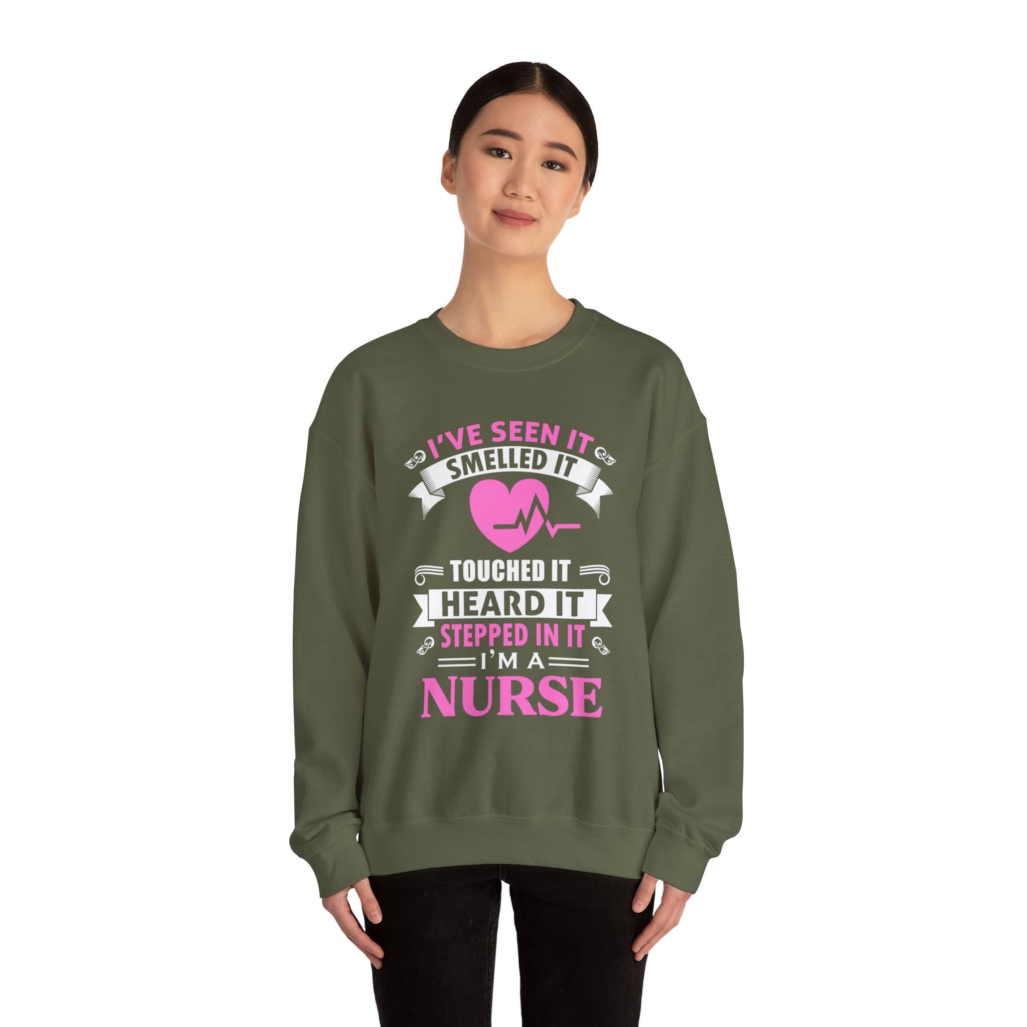 J’ai vu ça sentait ça touchait ce sweat-shirt unisexe 