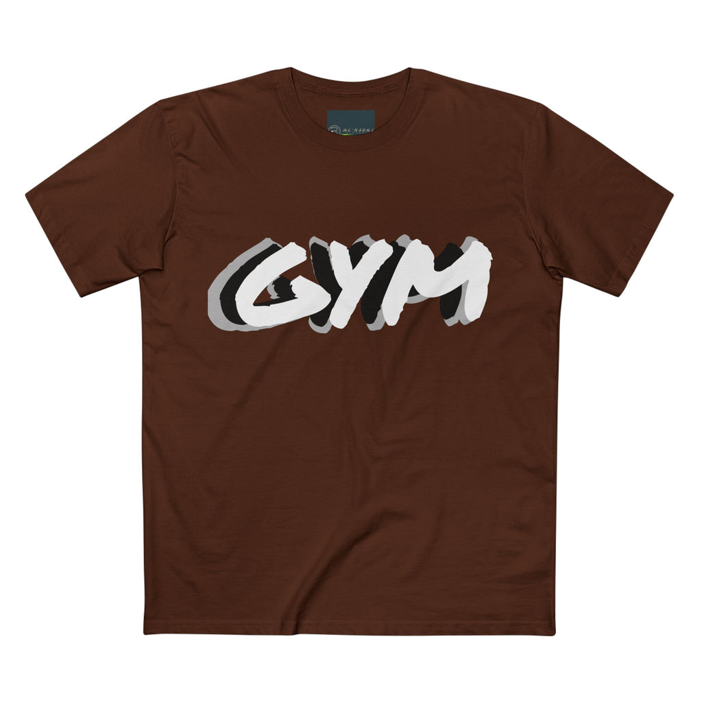 Gym Motivational Adult Staple Tee - Comfortable Workout Shirt
