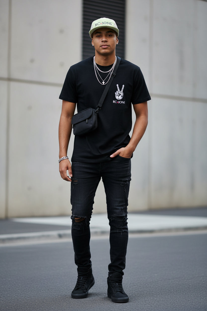 Finn Two-Tone Nylon Cap — RC’nSONS Embroidered Logo