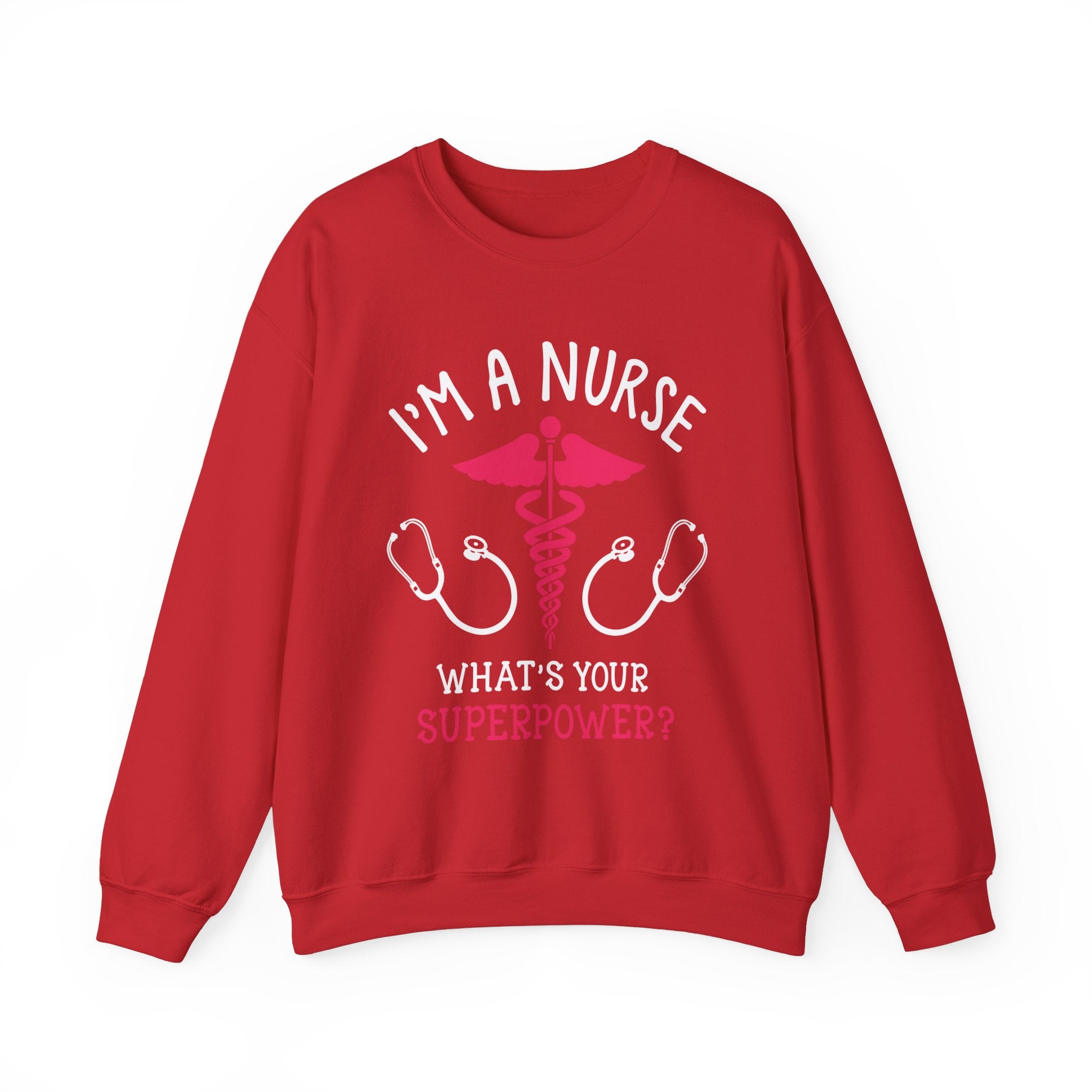 Je suis un sweat-shirt unisexe infirmière 