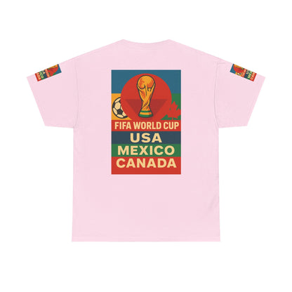 FIFA World Cup Unisex Tee, Sports Fan Shirt, Soccer T-Shirt, Tournament Apparel, Team Spirit Gear, Gift for Fans Printify