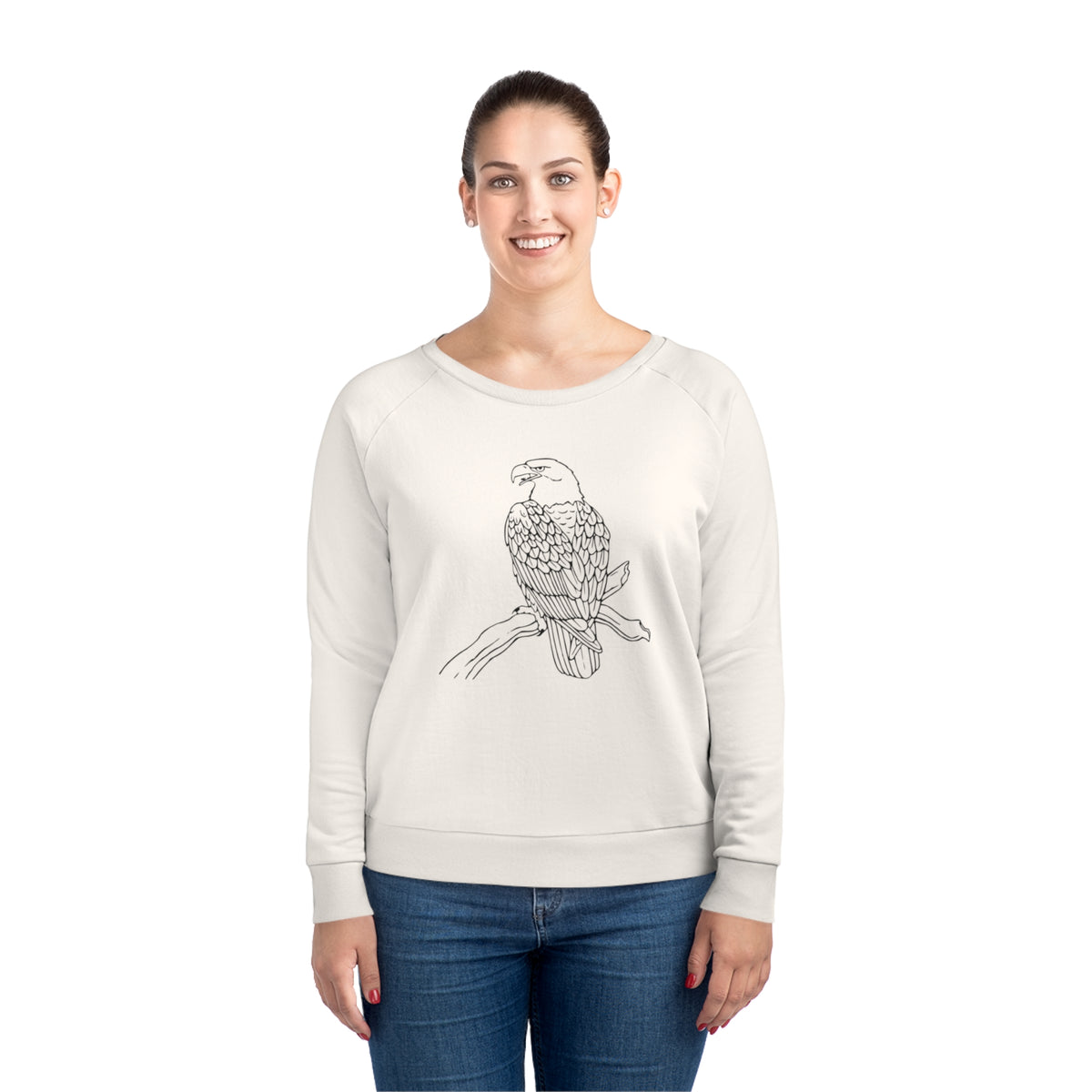 RCNSONS Women's Dazzler Relaxed Fit Sweatshirt