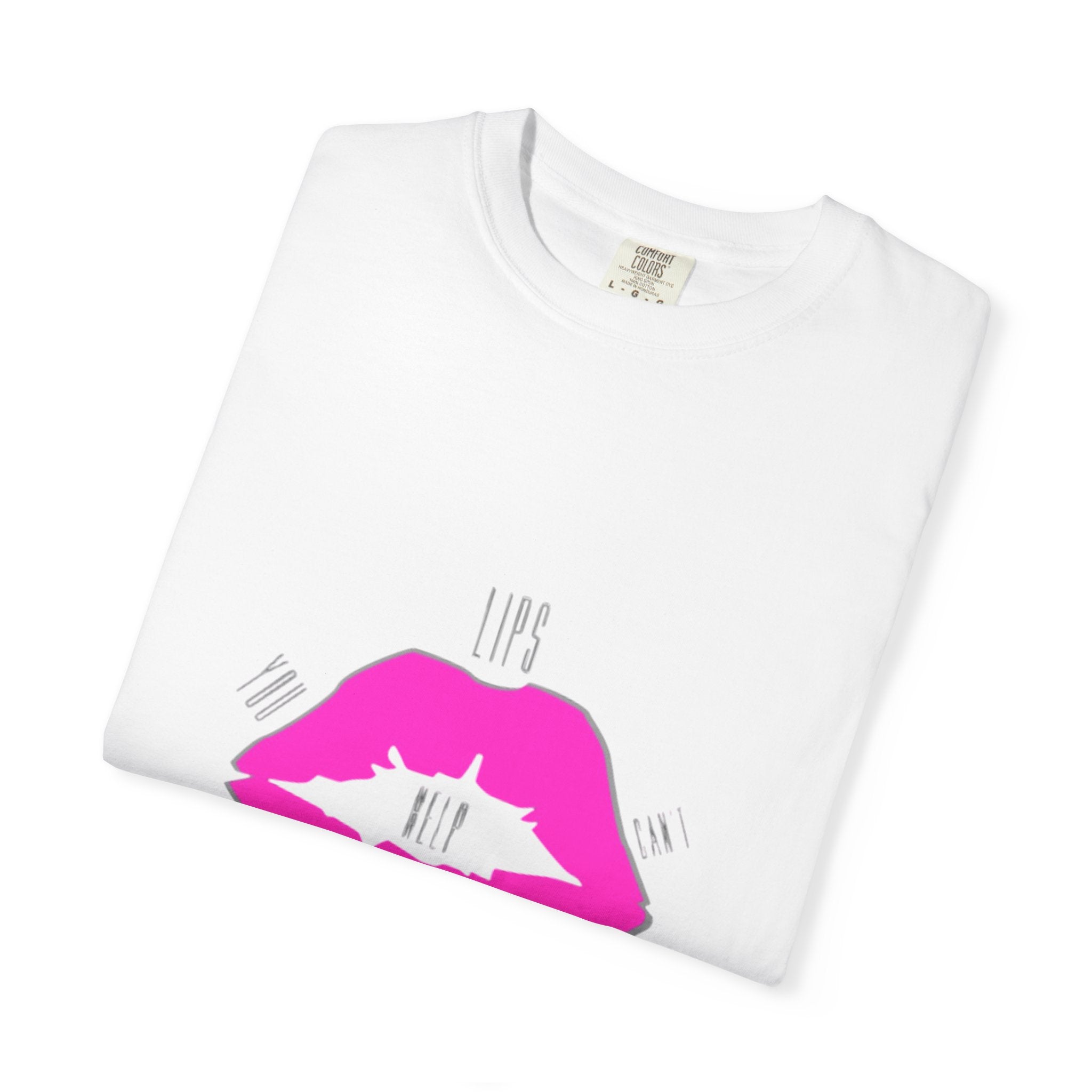 Kiss Mark Graphic Tee, Trendy Unisex T-shirt for Casual Wear, Perfect for Birthdays, Valentine’s Day, or Fun Gatherings, Statement Shirt Printify
