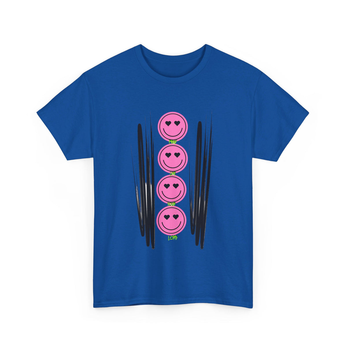 RCNSONS Unisex Heavy Cotton Smileys Tee