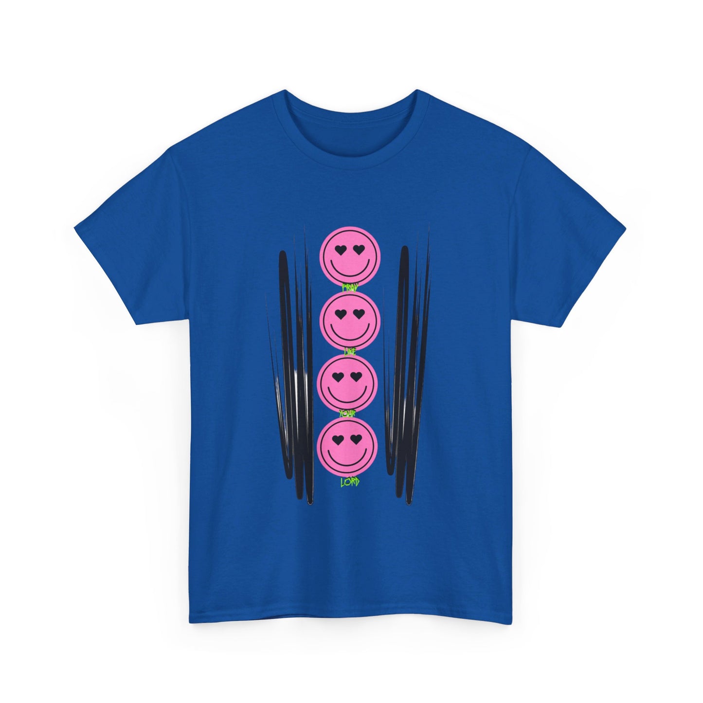 RCNSONS Unisex Heavy Cotton Smileys Tee
