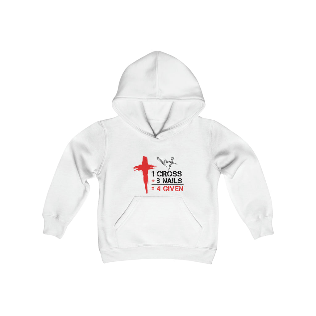 1Cross 3Nails Hooded Sweatshirt