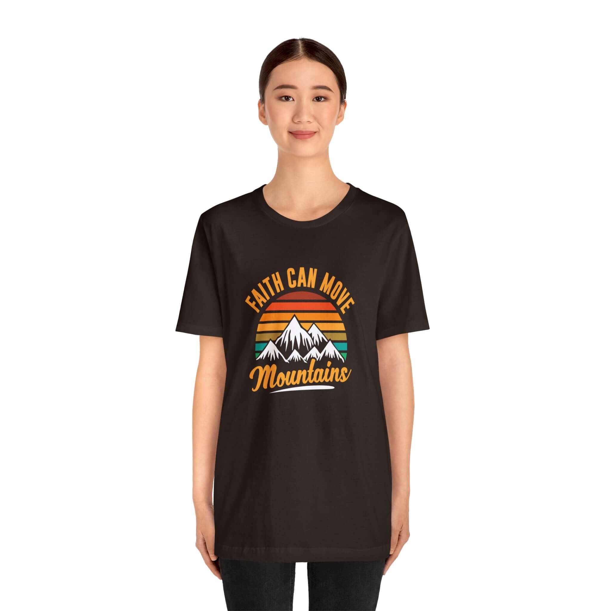 Faith Can Move Mountains Unisex Tee - RC’nSONS