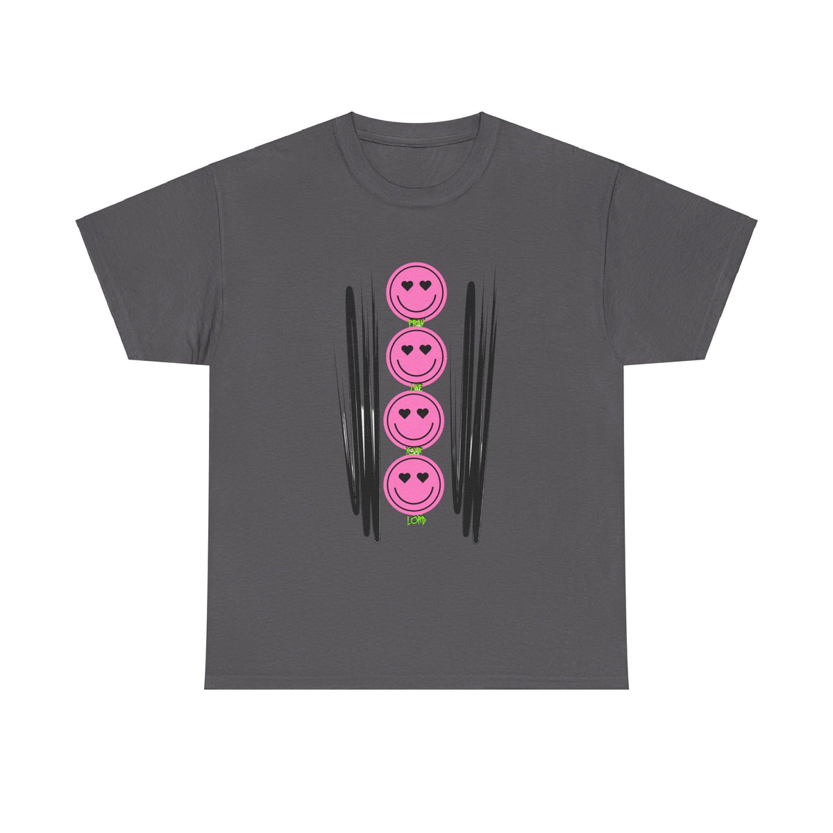 RCNSONS Unisex Heavy Cotton Smileys Tee