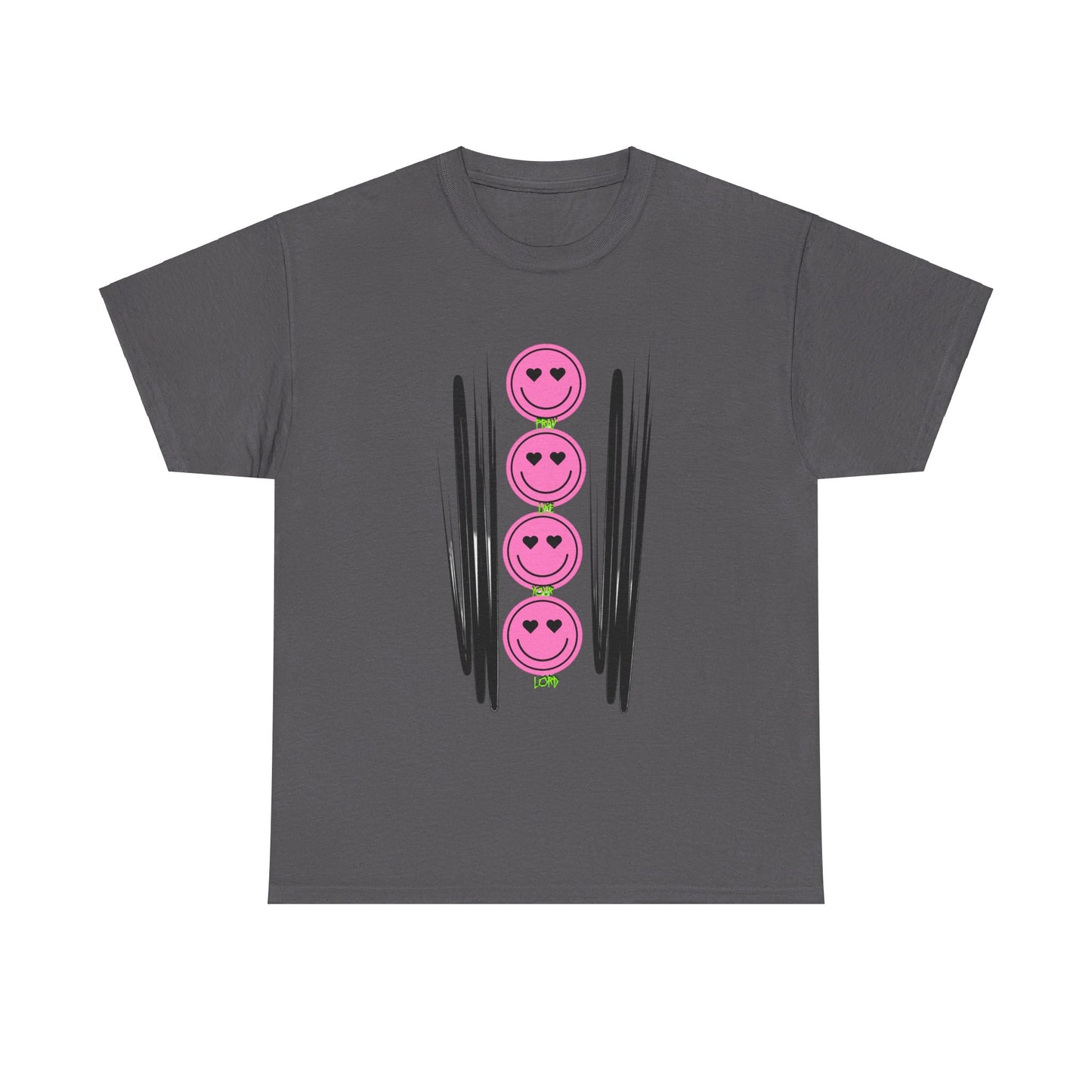 RCNSONS Unisex Heavy Cotton Smileys Tee