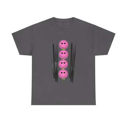 RCNSONS Unisex Heavy Cotton Smileys Tee