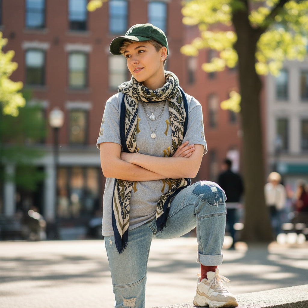 Gold Logo Unisex Heavy Cotton Tee Printify