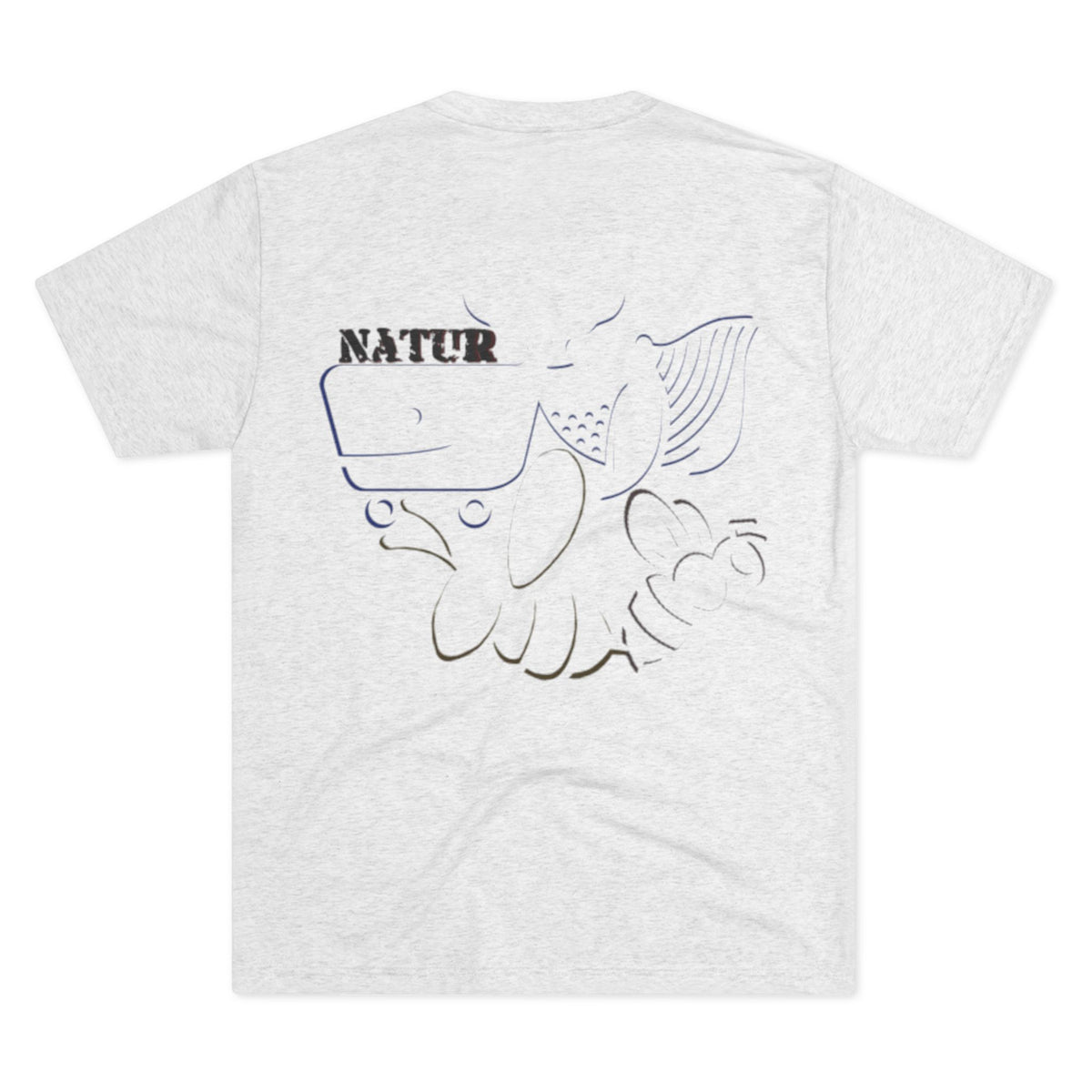 Nature Inspired Tee - Unisex Tri-Blend Crew Tee