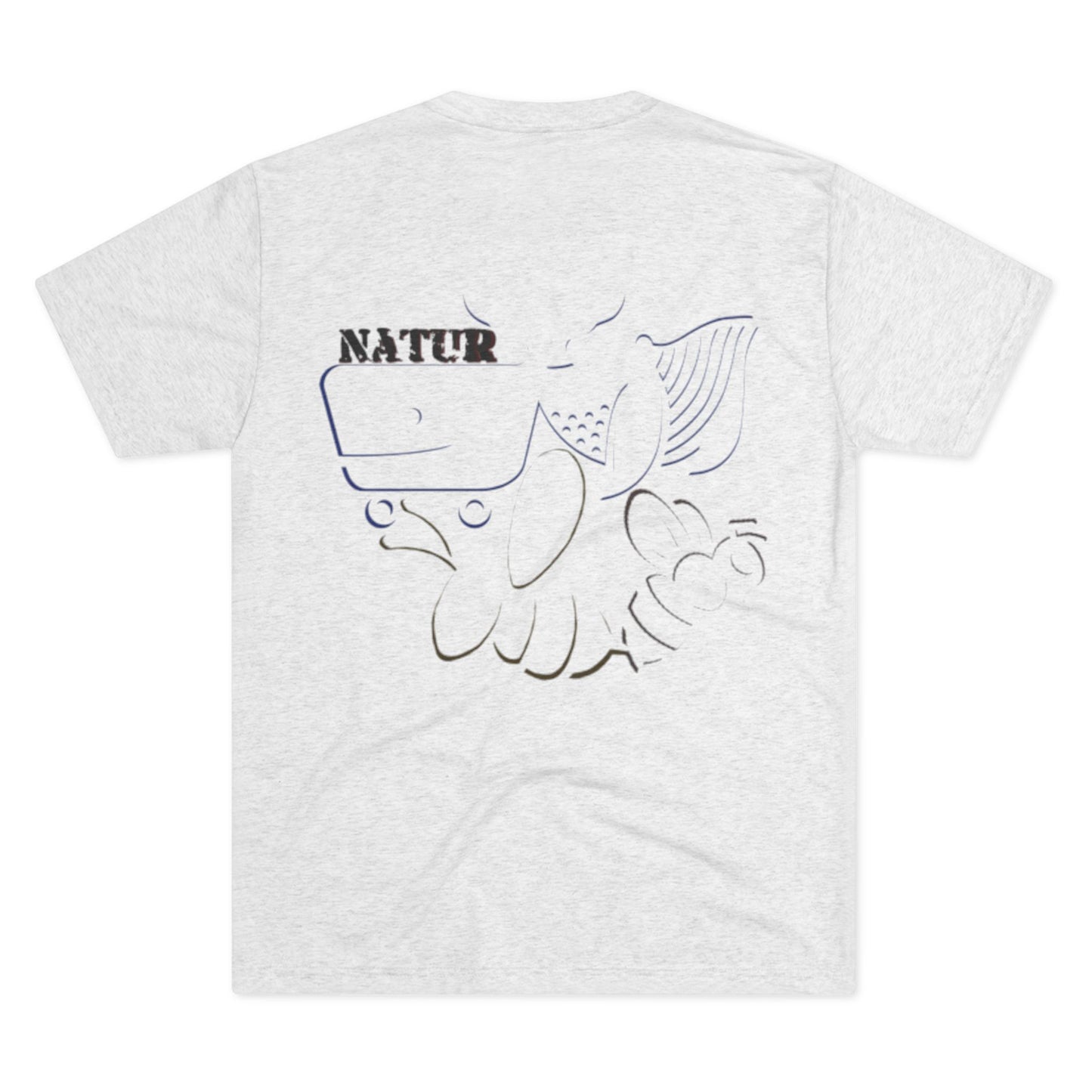 Nature Inspired Tee - Unisex Tri-Blend Crew Tee