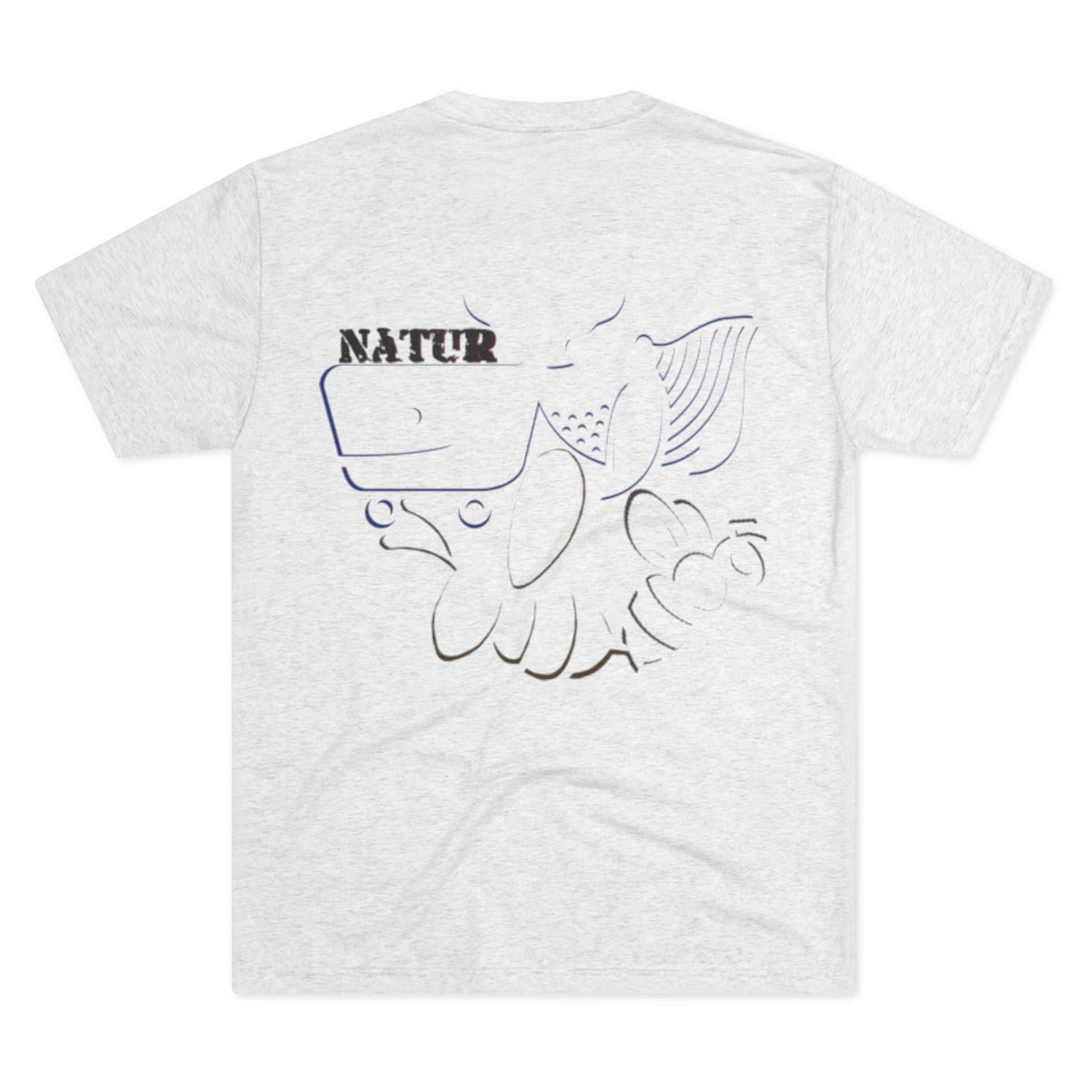 Nature Inspired Tee - Unisex Tri-Blend Crew Tee