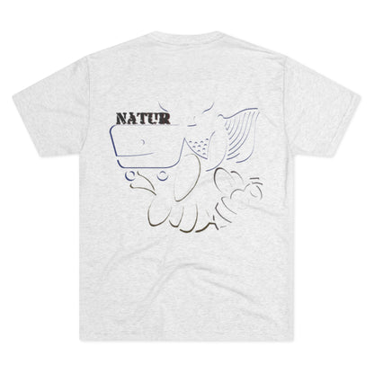 Nature Inspired Tee - Unisex Tri-Blend Crew Tee