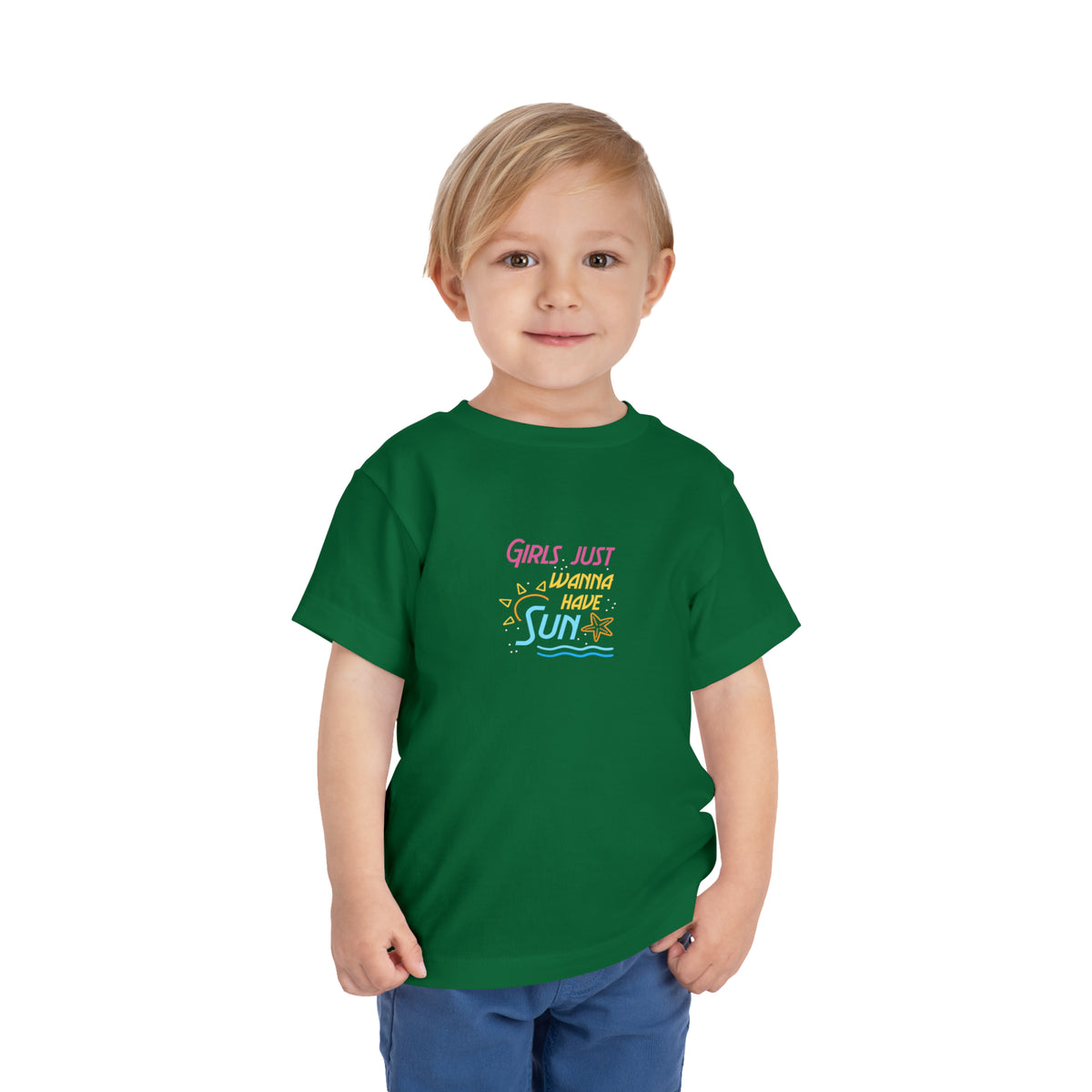 T-shirt pour tout-petits Les filles veulent juste avoir du soleil 