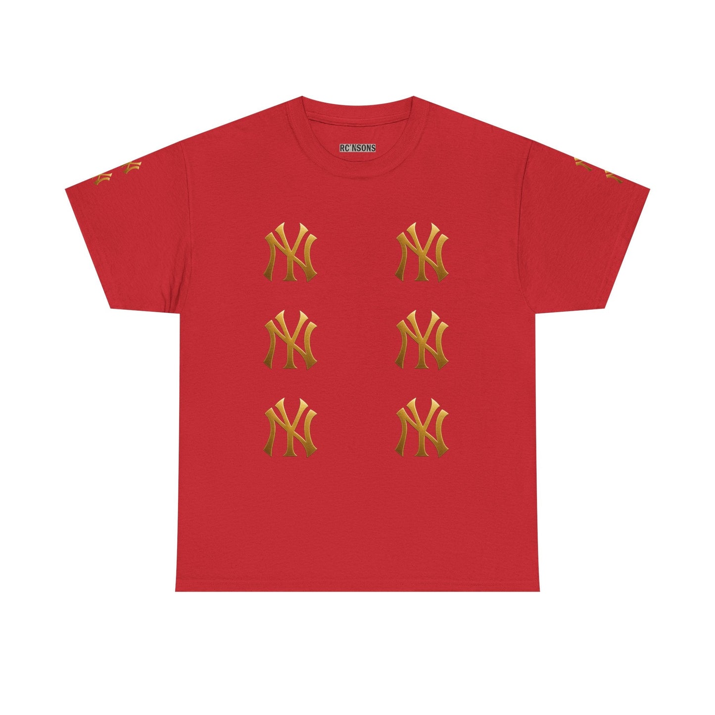 Gold Logo Unisex Heavy Cotton Tee Printify