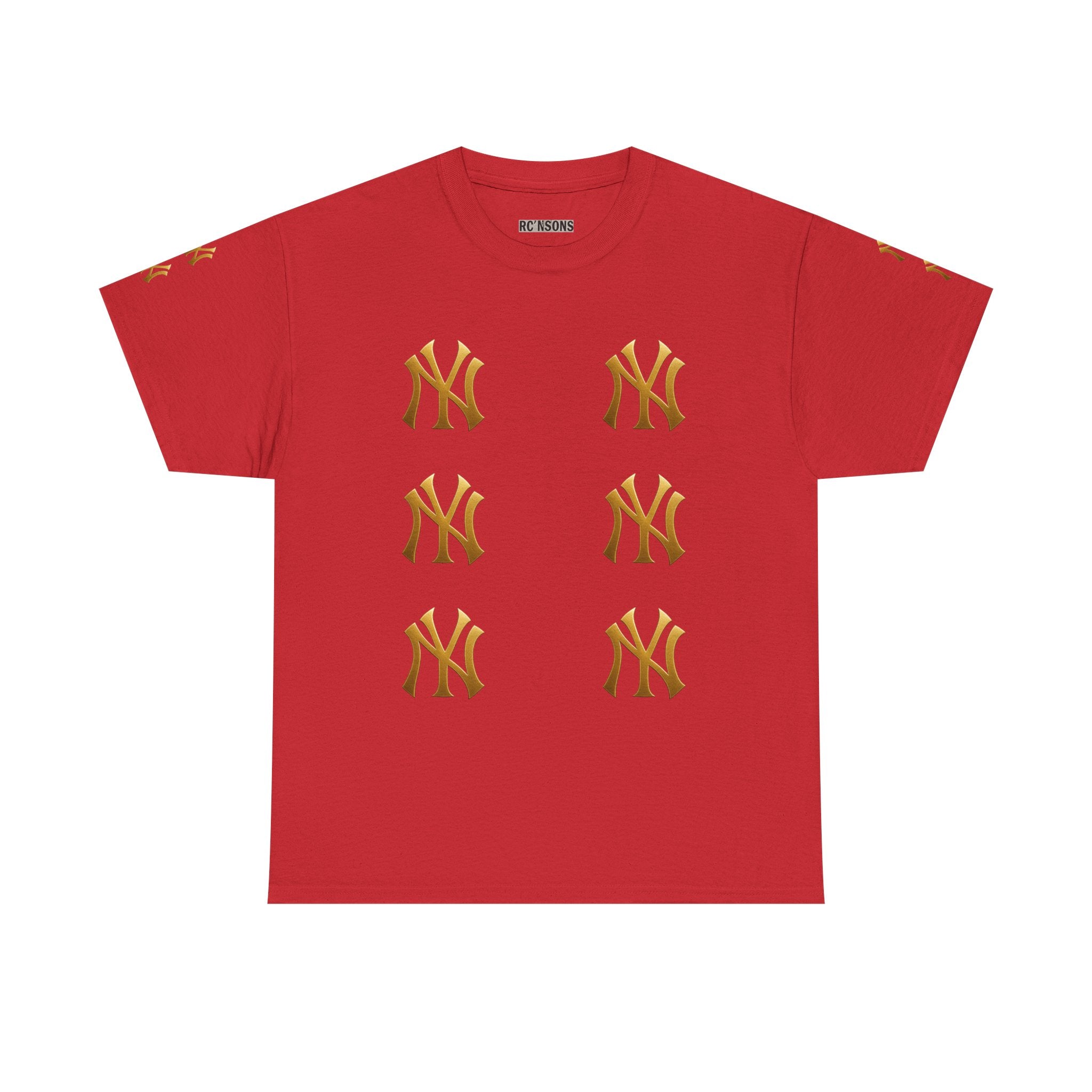 Gold Logo Unisex Heavy Cotton Tee Printify