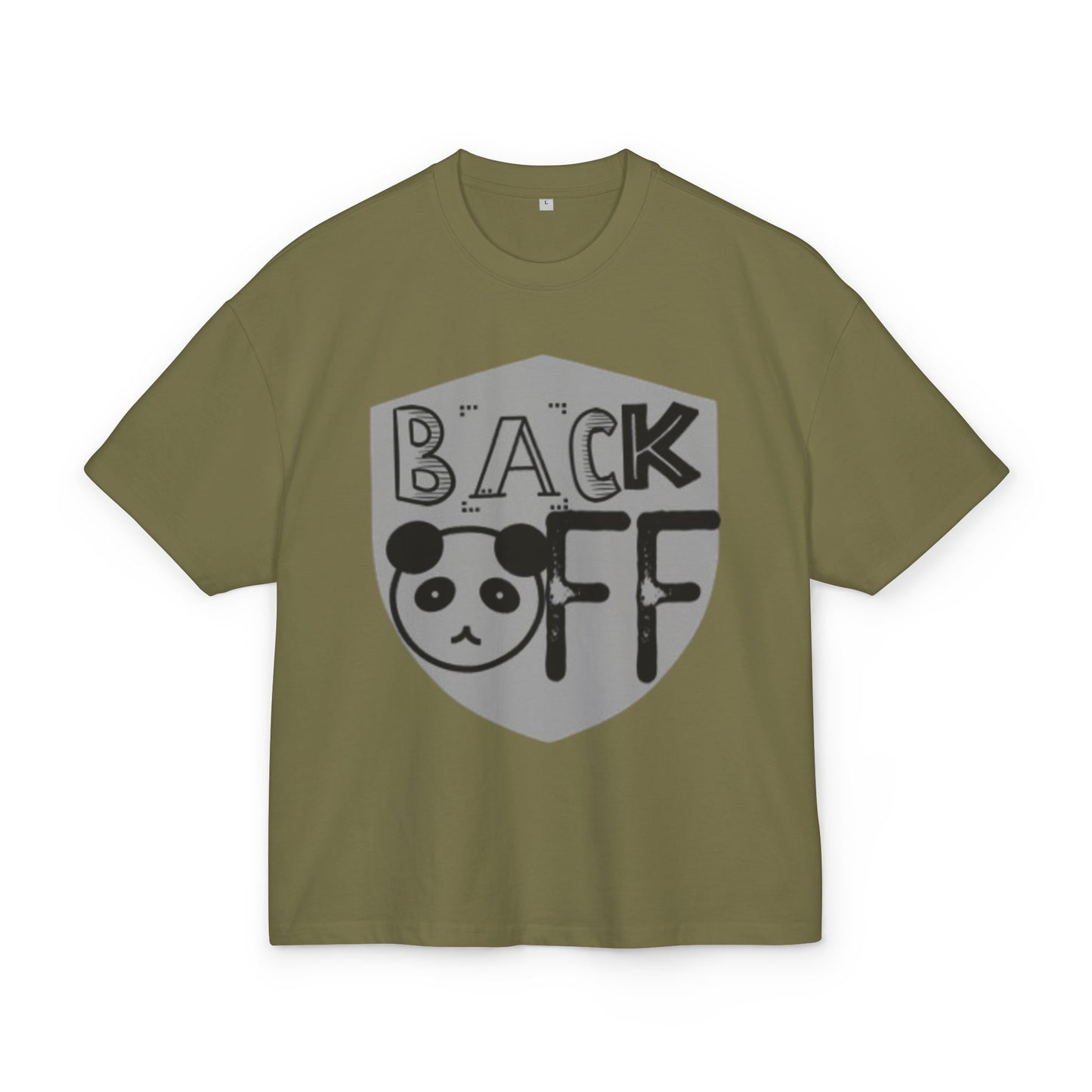 T-Shirt Back off Unisex Ultra Heavy Cotton Box Tee