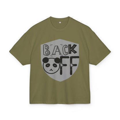 T-Shirt Back off Unisex Ultra Heavy Cotton Box Tee