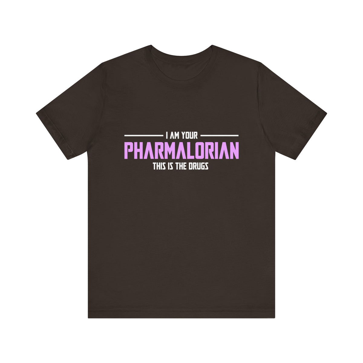 Je suis votre pharmacolorien, c’est le tee-shirt unisexe des médicaments 