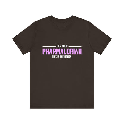 Je suis votre pharmacolorien, c’est le tee-shirt unisexe des médicaments 