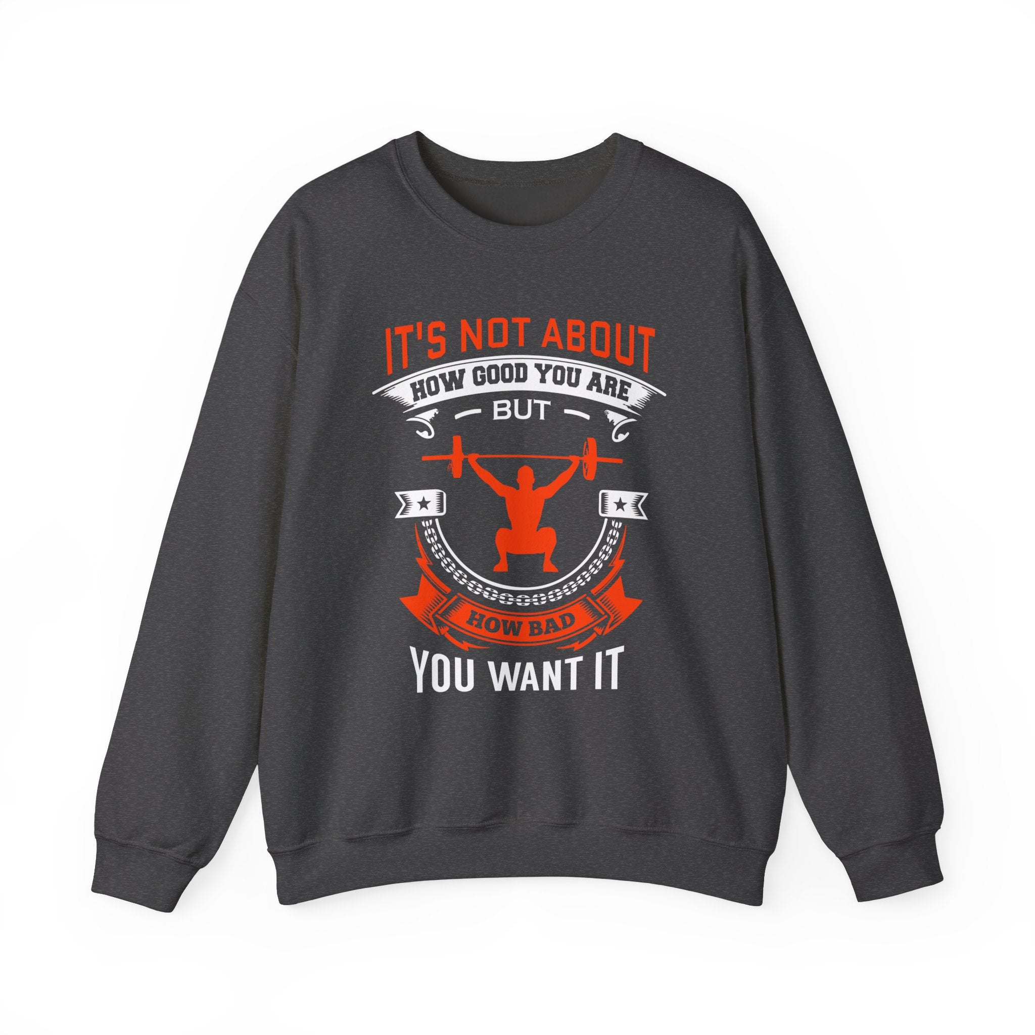 Il ne s’agit pas de savoir à quel point vous êtes bon Sweatshirt unisexe 
