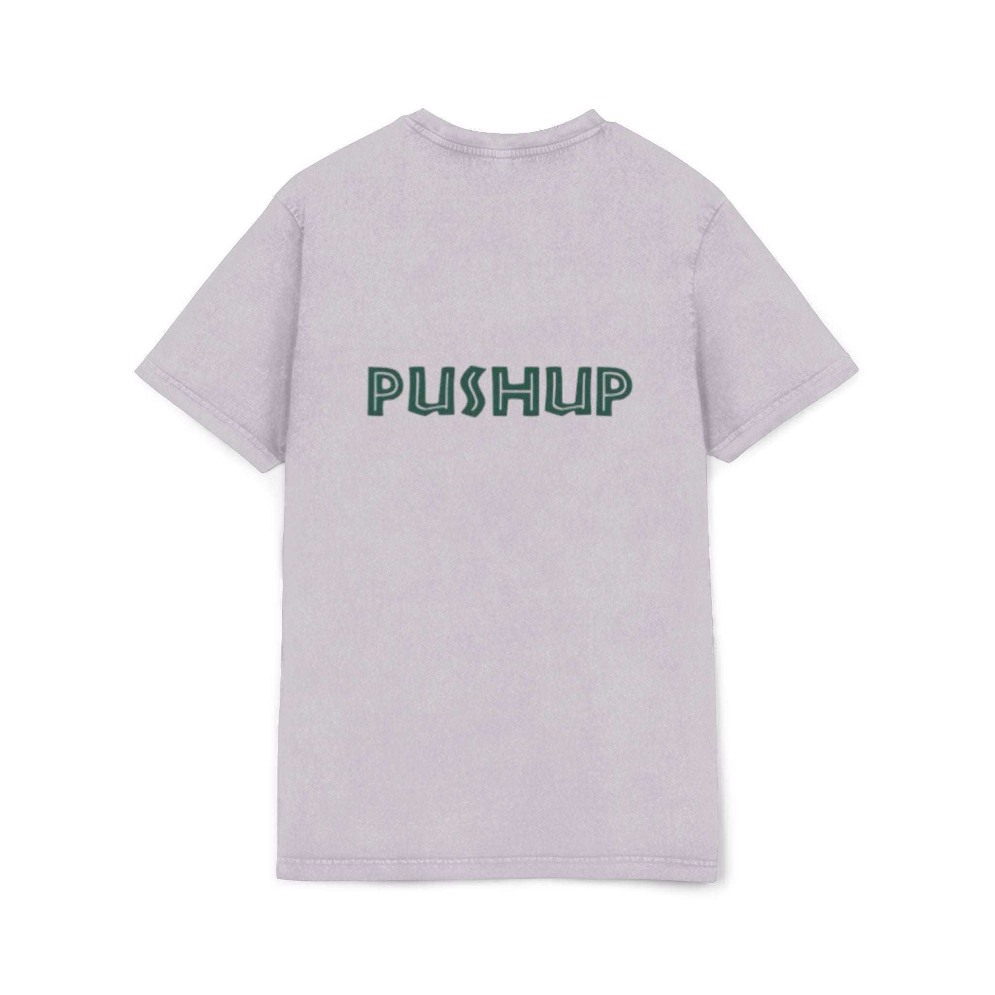 Acid Washed Pushup Tee - Unisex Vintage Style T-Shirt