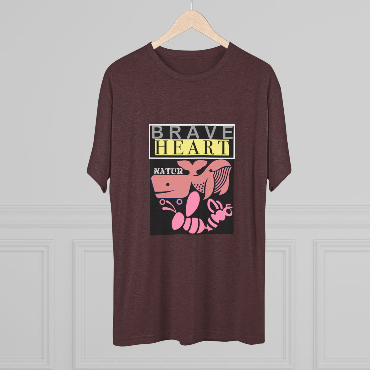 Brave Heart Tri-Blend Unisex T-Shirt