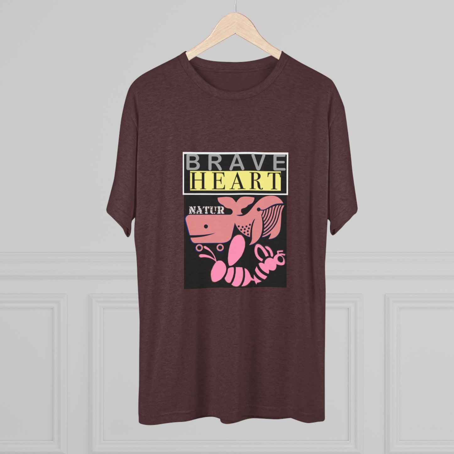 Brave Heart Tri-Blend Unisex T-Shirt