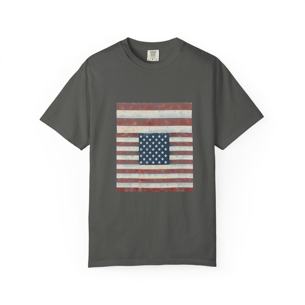 Patriotic Garment-Dyed T-Shirt | Perfect for 4th of July, Memorial Day, Casual Wear, Gifts, Americana Style Printify
