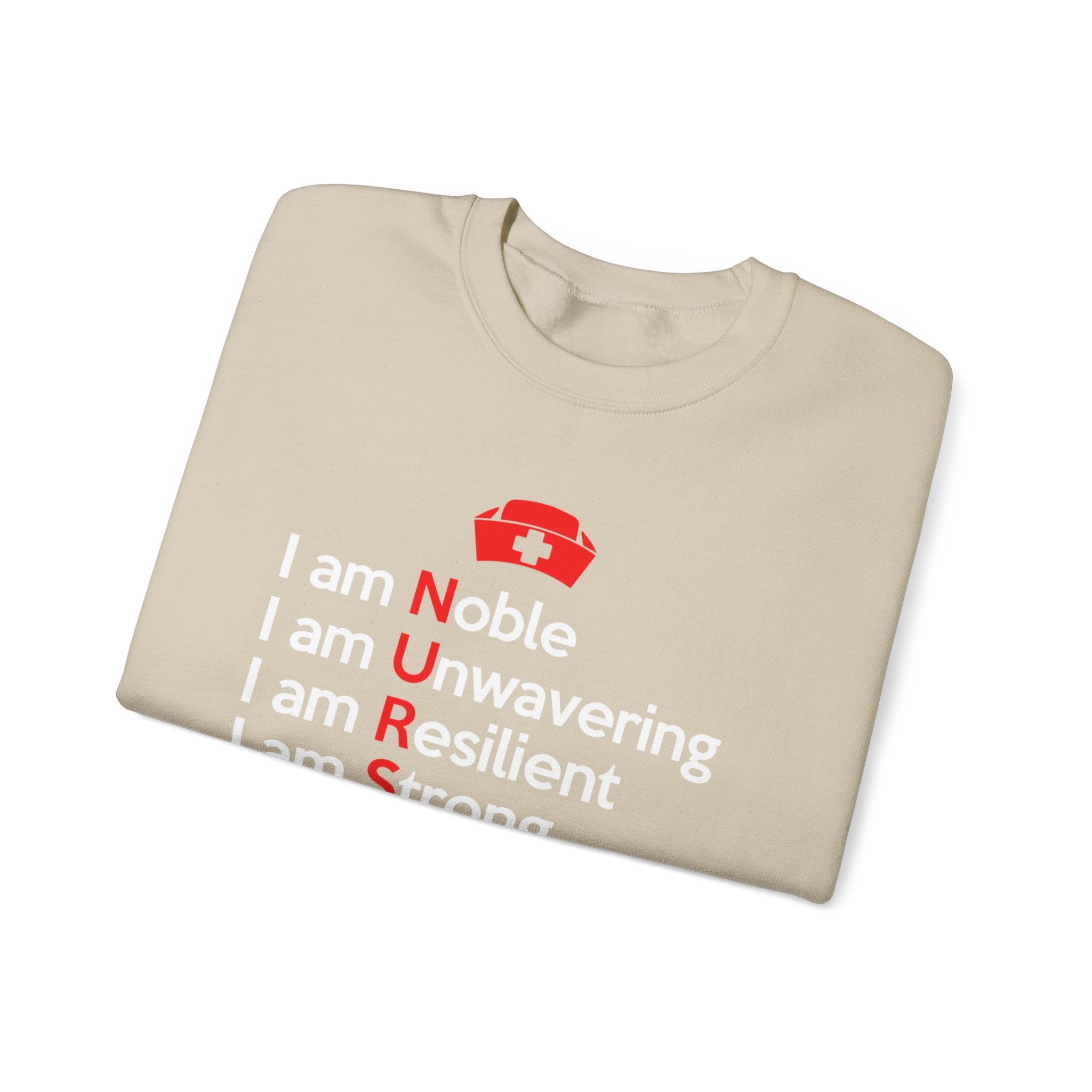 Je suis noble, je suis un sweat-shirt unisexe inébranlable 