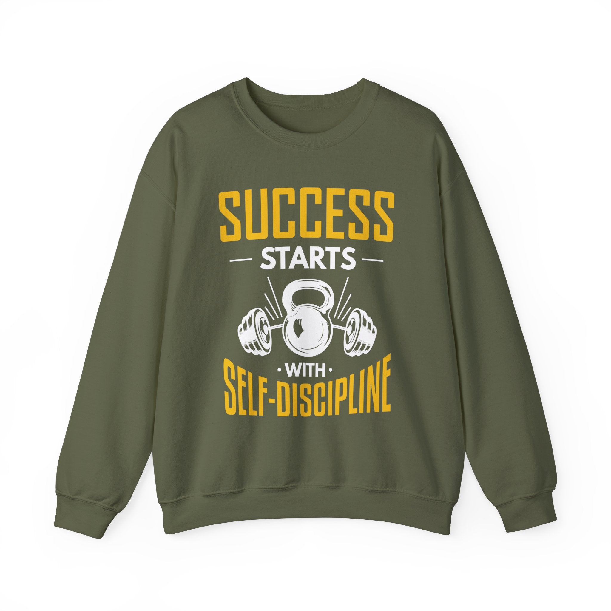 Le succès commence par le sweat-shirt unisexe d’autodiscipline 