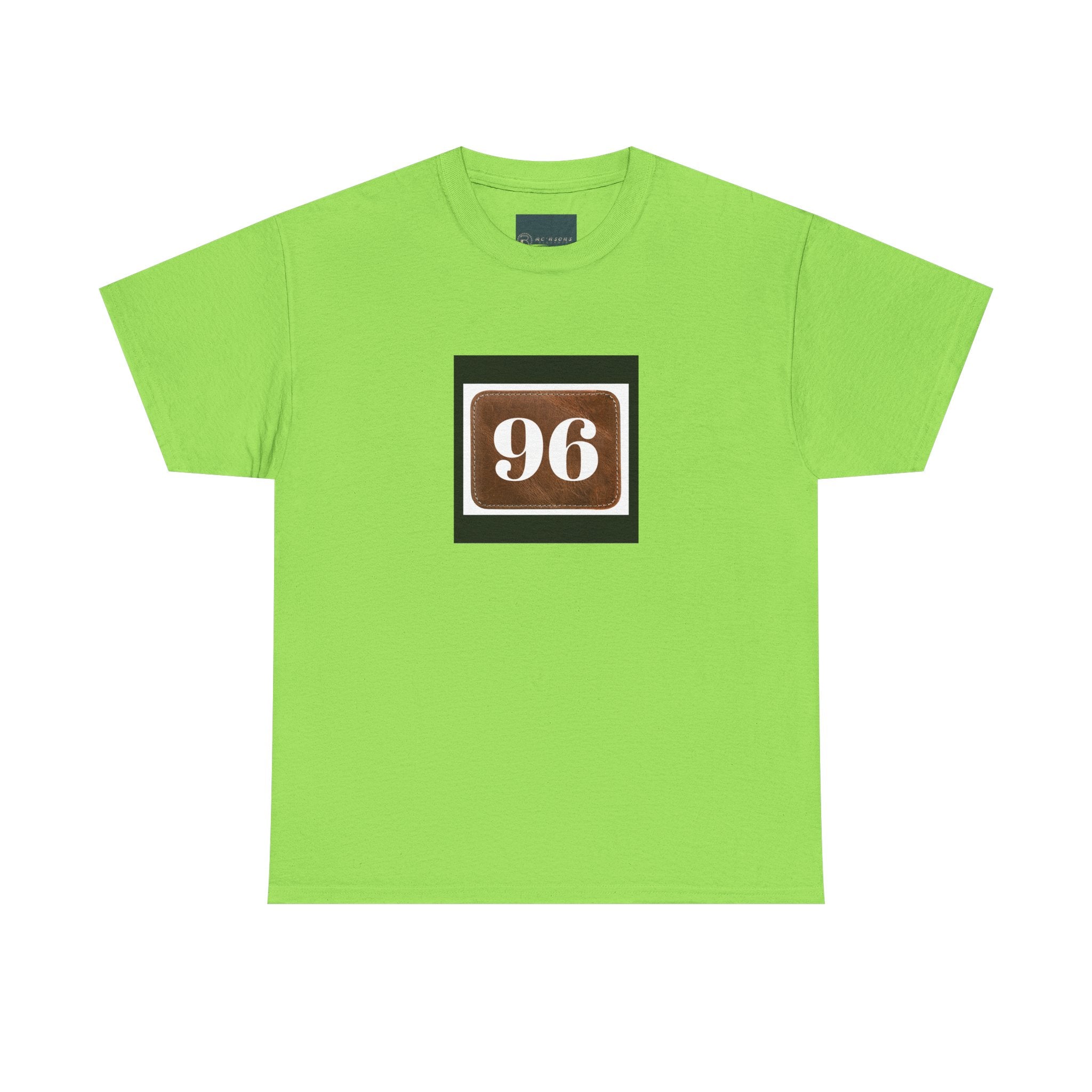 Vintage Style Unisex Heavy Cotton Tee - Classic 96 Design