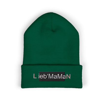 Beanie Hat with Lieb MaMaN Embroidery