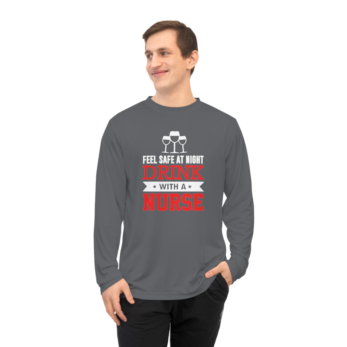 Feel Safe At Night Drink Long Sleeve