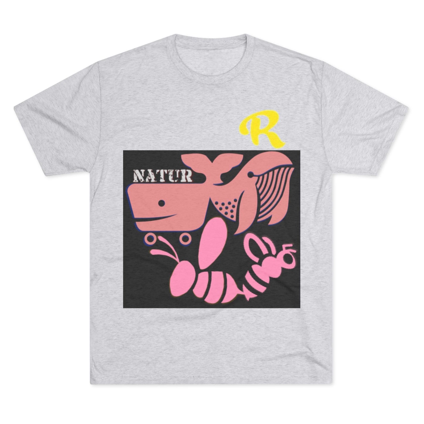 Unisex Tri-Blend Crew Tee - Honey Tee