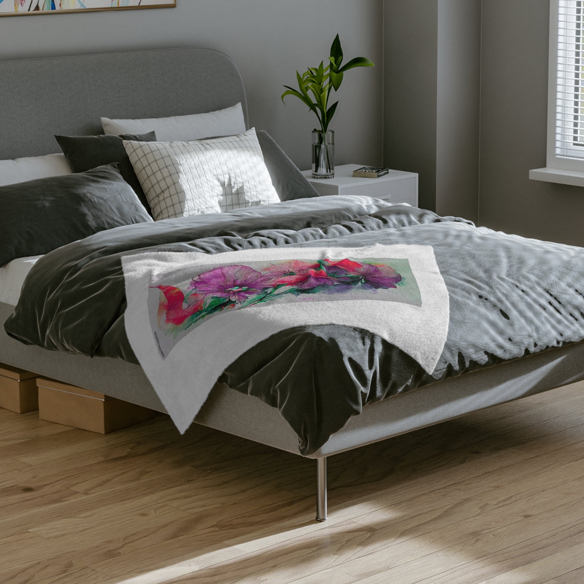 Velveteen Minky Blanket