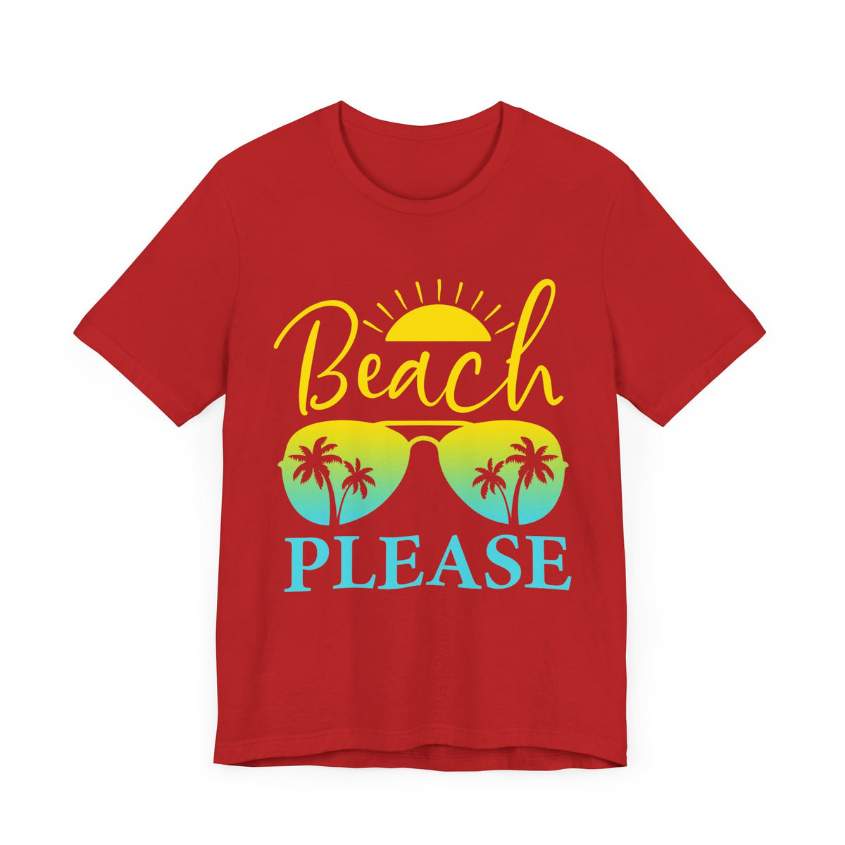 Beach Please Unisex Tee