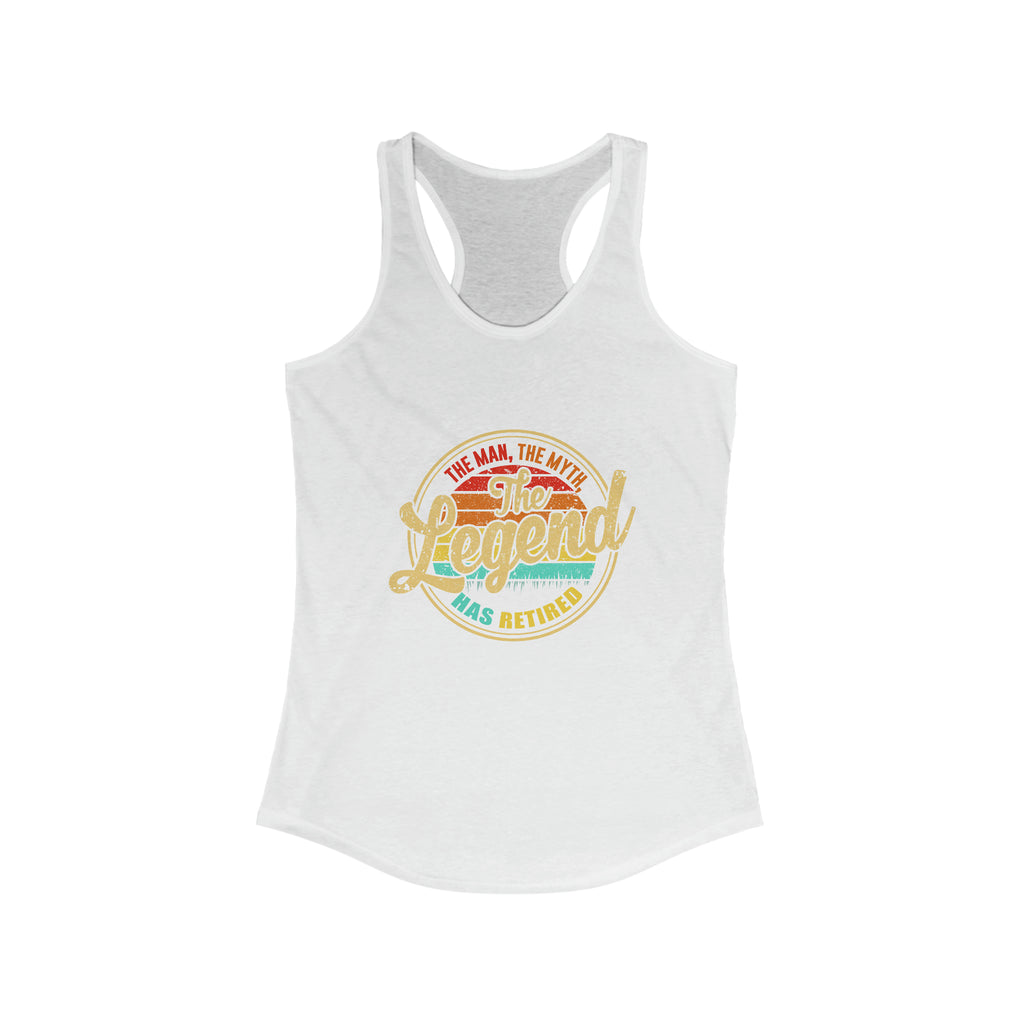 Women's Ideal Racerback Tank-Legend Beach Design