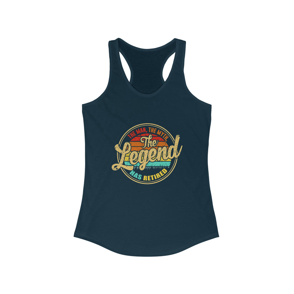 Women's Ideal Racerback Tank-Legend Beach Design