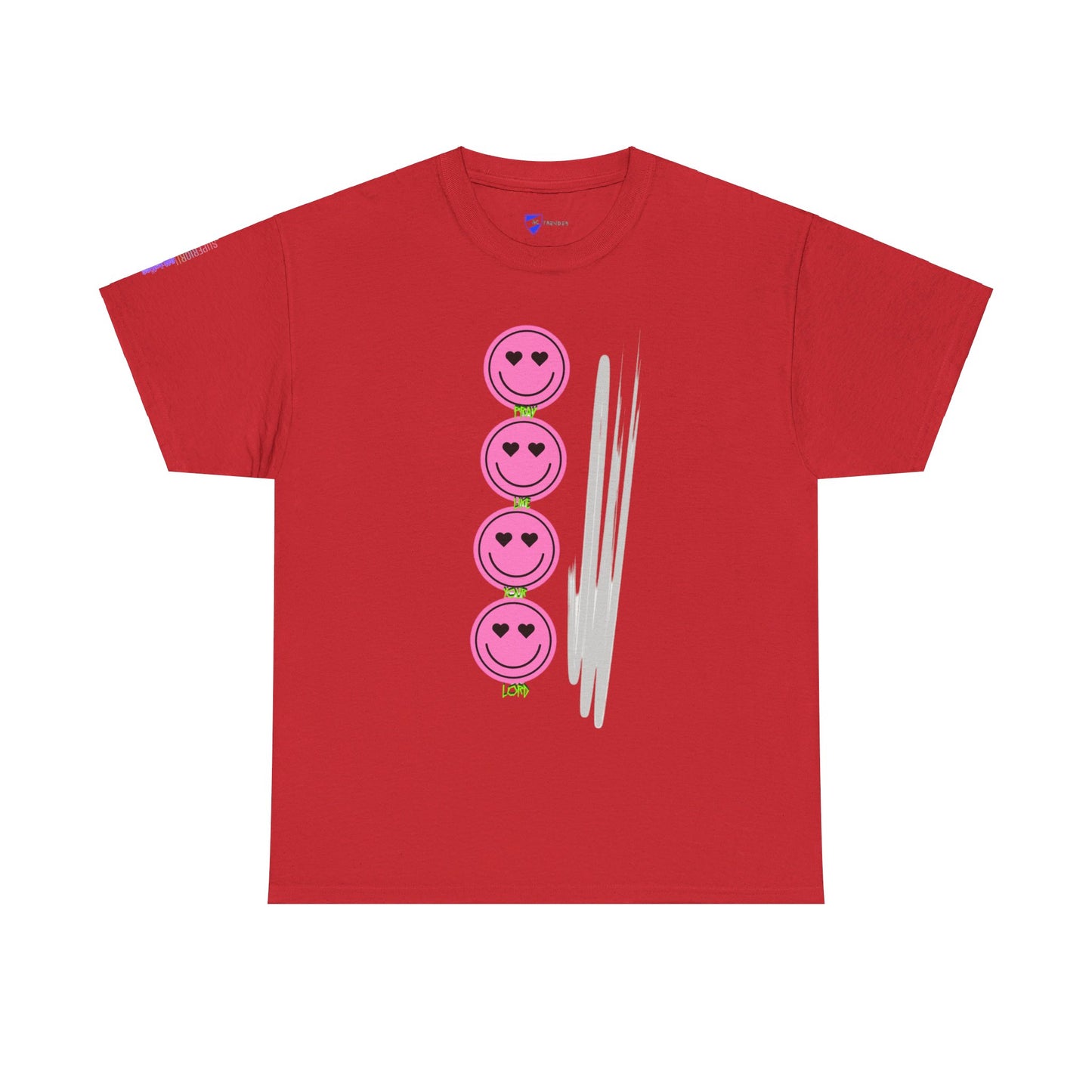 RCNSONS Unisex Heavy Cotton Smileys Tee