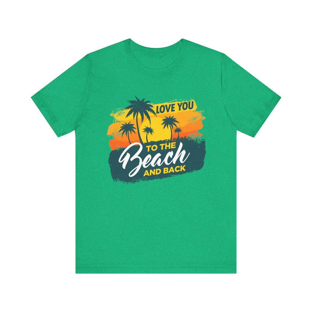 Je t’aime à la plage Tee unisexe 